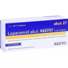 LOPERAMID akut Aristo 2 mg Tabletten, 10 St