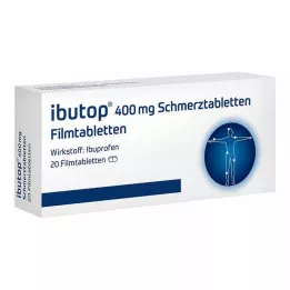 IBUTOP 400 mg Schmerztabletten Filmtabletten, 20 St