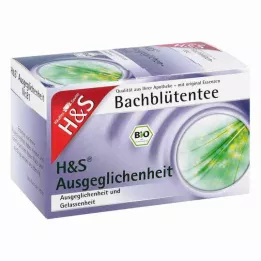 H&amp;S Bachblüten Ausgeglichenheits-Tee Filterbeutel, 20X3.0 g