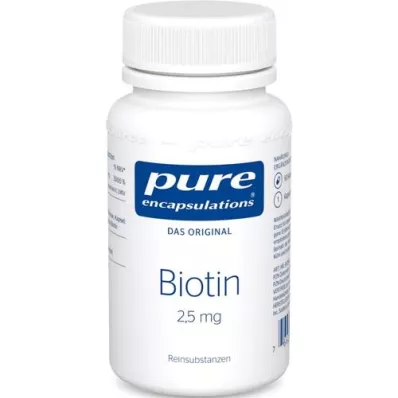 PURE ENCAPSULATIONS Biotin 2,5 mg Kapseln, 60 St