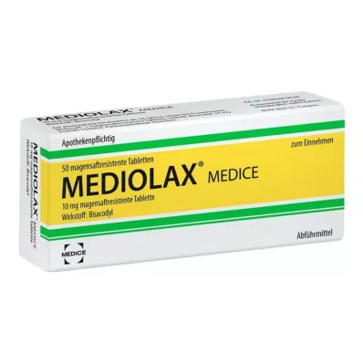 MEDIOLAX Medice magensaftresistente Tabletten, 50 St