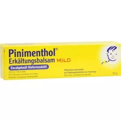 PINIMENTHOL Erkältungsbalsam mild, 50 g