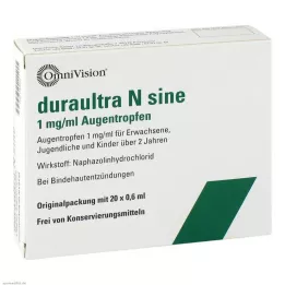 DURAULTRA N sine Augentropfen, 20X0.6 ml