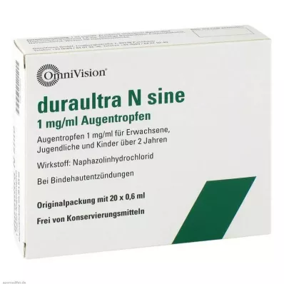 DURAULTRA N sine Augentropfen, 20X0.6 ml