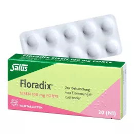 FLORADIX Eisen 100 mg forte Filmtabletten, 20 St