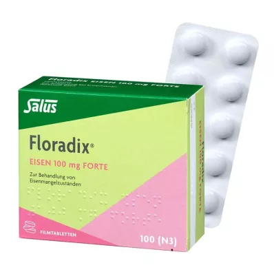 Floradix Eisen 100 mg forte Filmtabletten, 100 St