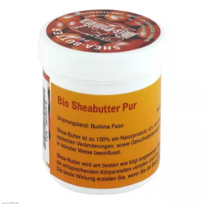 SHEABUTTER Bio Pur unraffiniert, 50 g SHEABUTTER Bio Pur unraffiniert, 50 g