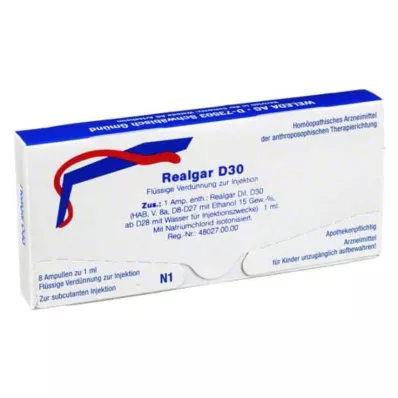 Realgar D 30 Ampullen, 8X1 ml