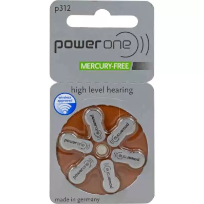 BATTERIEN Hör PowerOne 312, 6 St