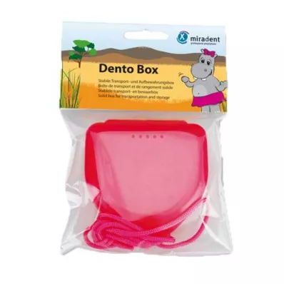 Miradent Zahnspangenbox Dento Box I pink, 1 St Miradent Zahnspangenbox Dento Box I pink, 1 St
