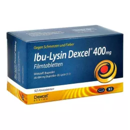IBU-LYSIN Dexcel 400 mg Filmtabletten, 50 St