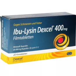 IBU-LYSIN Dexcel 400 mg Filmtabletten, 20 St