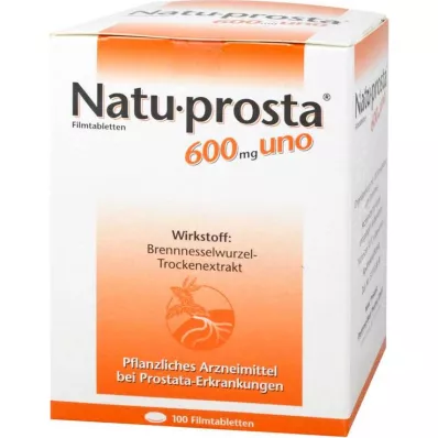 Natuprosta 600 mg uno Filmtabletten, 100 St Natuprosta 600 mg uno Filmtabletten, 100 St