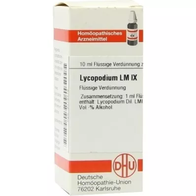 LYCOPODIUM LM IX Dilution, 10 ml
