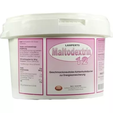 MALTODEXTRIN 12 Lamperts Pulver, 1200 g