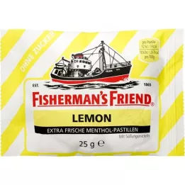 FISHERMANS FRIEND Lemon ohne Zucker Pastillen, 25 g