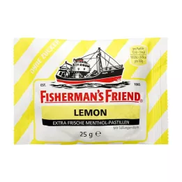 FISHERMANS FRIEND Lemon ohne Zucker Pastillen, 25 g
