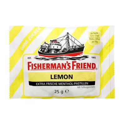Fishermans Friend Lemon ohne Zucker Pastillen, 25 g