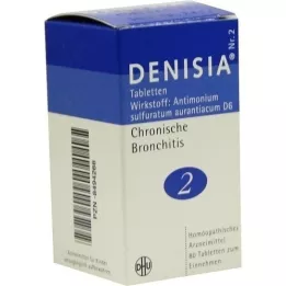 DENISIA 2 chronische Bronchitis Tabletten, 80 St