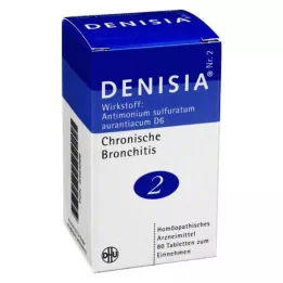 DENISIA 2 chronische Bronchitis Tabletten, 80 St
