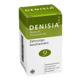 DENISIA 9 Zahnungsbeschwerden Tabletten, 80 St
