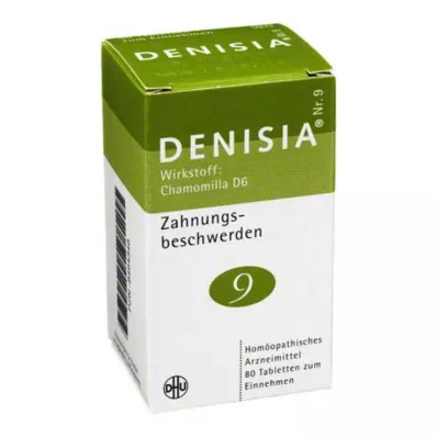 DENISIA 9 Zahnungsbeschwerden Tabletten, 80 St