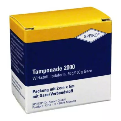 Tamponade 2000 2cmx5m getränkt, 1 St
