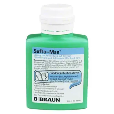 SOFTA MAN Händedesinfektion Kittelflasche, 100 ml