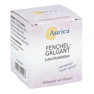Fenchel Galgant Lutschtabletten Aurica (170 stk)