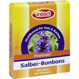 FLORIMEL Salbeibonbons m.Vitamin C, 50 g