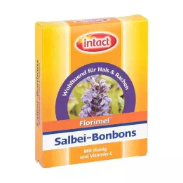 FLORIMEL Salbeibonbons m.Vitamin C, 50 g