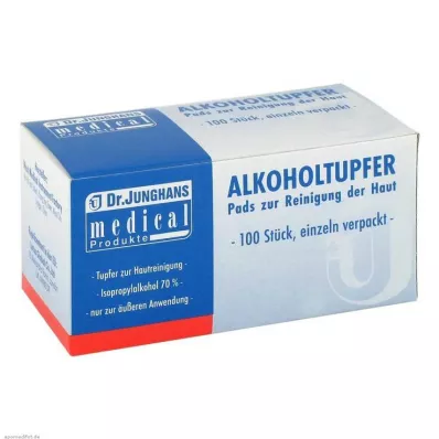 Alkoholtupfer 3x6cm steril, 100 St Alkoholtupfer 3x6cm steril, 100 St
