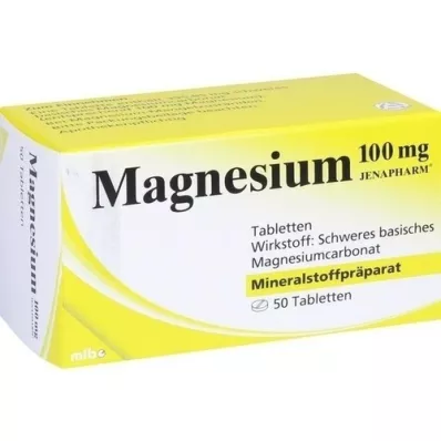 MAGNESIUM 100 mg Jenapharm Tabletten, 50 St