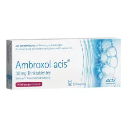 Ambroxol acis® 30 mg Trinktabletten, 20 St