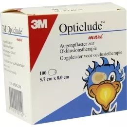 OPTICLUDE 3M maxi 5,7x8 cm 1539/100, 100 St