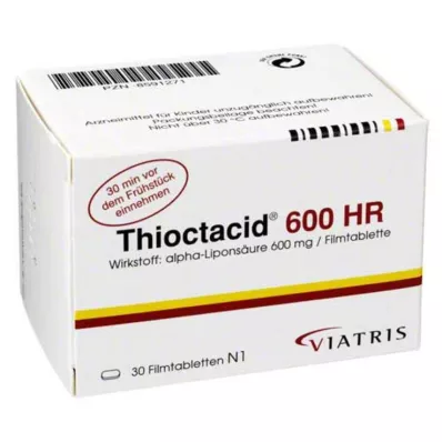 THIOCTACID 600 HR Filmtabletten, 30 St THIOCTACID 600 HR Filmtabletten, 30 St