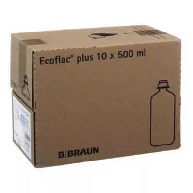 Kochsalzlösung 0,9% Ecoflac Plus, 10X500 ml