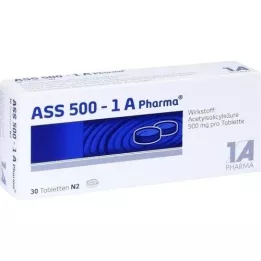 ASS 500-1A Pharma Tabletten, 30 St