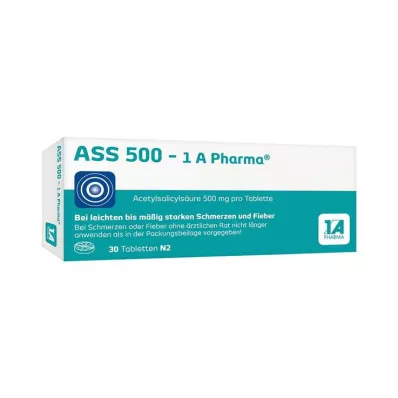 ASS 500-1A Pharma Tabletten, 30 St