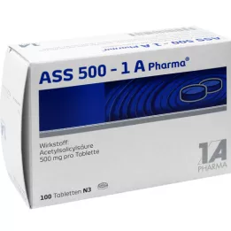ASS 500-1A Pharma Tabletten, 100 St