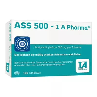 ASS 500-1A Pharma Tabletten, 100 St