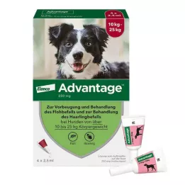 ADVANTAGE 250 Lösung f.Hunde 10-25 kg, 4 St