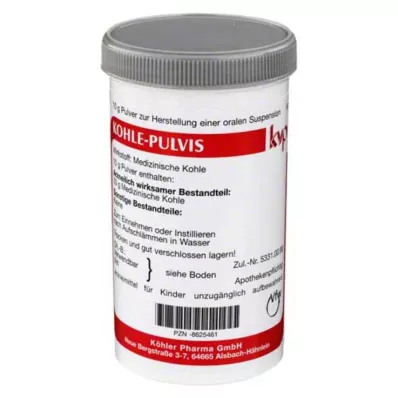 KOHLE pulvis Pulver, 10 g