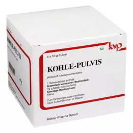 KOHLE pulvis Pulver, 4X10 g