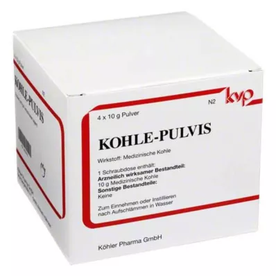 KOHLE pulvis Pulver, 4X10 g KOHLE pulvis Pulver, 4X10 g
