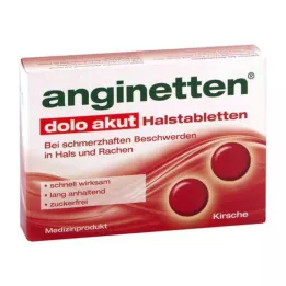 ANGINETTEN dolo akut Halstabletten, 24 St