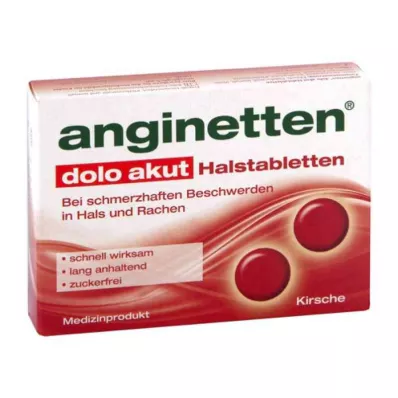 ANGINETTEN dolo akut Halstabletten, 24 St
