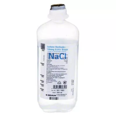 Kochsalzlösung 0,9% Ecoflac Plus, 500 ml