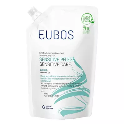 Eubos Sensitive Dusch Öl F Nachfüllbeutel, 400 ml