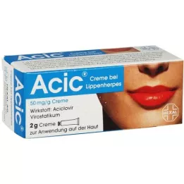 ACIC Creme bei Lippenherpes, 2 g